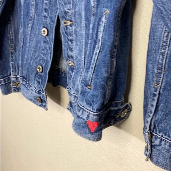 Lucky Brand Tomboy Trucker Denim Jean Jacket - Picture 11 of 11